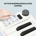 M-VAVE SMK-25 Mini Rechargeable MIDI Keyboard with 25 Velocity ...