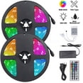 thumbnail image 1 of RGB LED Strip Light, 10M LED Strip with 300 LED Light, Waterproof IP65 Remote Control Self-adhesive Strip WD.WDQZL Hogar, 1 of 1