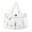 White, variant on Angelkiss Purses Handbags for Women PU Tote Satchel Bags for Women Pockets Shoulder Bag