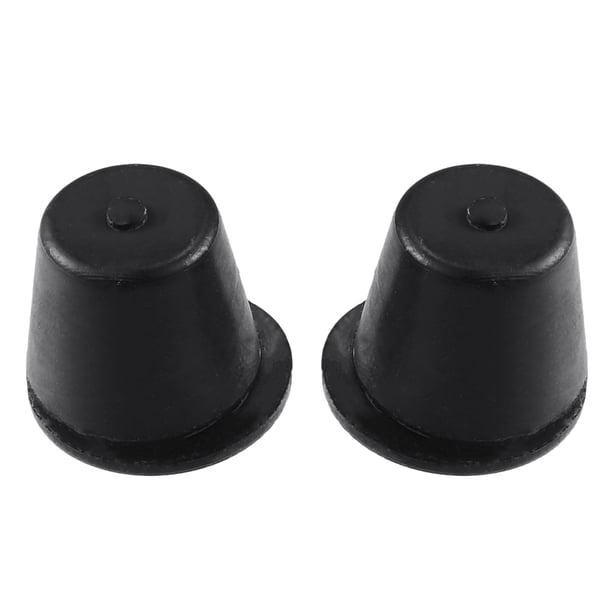 Parachoques de goma para capó de coche, topes de cojín de goma negra para Honda Accord 2008-2017, Honda Civic 2006-2015, 2 uds.