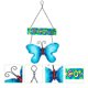 thumbnail image 3 of Mariposas Diseño Bienvenido Sign Sign Room Patio Colgante Colgante Colgante al aire libre HOMEMAXS 13592213-MX, 3 of 6