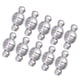 thumbnail image 5 of EeaseMX 10 cierres magnéticos cilíndricos de 10 mm para joyería, para hacer tú mismo, para collares delicados, pulseras multiusos (color acero)., 5 of 7