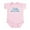 Petal Pink, variant on CafePress - USA POWERLIFTING Infant Bodysuit - Baby Light Bodysuit, Size Newborn - 24 Months