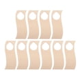 thumbnail image 1 of 10 perchas de perilla de puerta en blanco de madera, suministros de placa lisa de bricolaje, artesanía, decorativos para Hotel, hogar, dormitorio colgante, oficina EstiloF Macarena Colgadores de puerta, 1 of 8