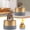 Gold, variant on CSSJKYJ Portable Alcohol Camping Stove – Lightweight Brass Aluminum Spirit Burner with Stand | Faster Heating – for Backpacking, Hiking Brewing Piping Coffee,(Coffee)