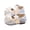 White, variant on Mostsola Baby Girls Closed Toe Sandals Lace Bow Summer Dress Shoes Infant Toddler Flats Shoes