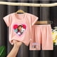 thumbnail image 4 of Gabbys-Conjunto de pijamas para niños y niñas, ropa de dormir de dibujos animados, con mangas, camisa de bebé, Tops, Verano, 4 of 5