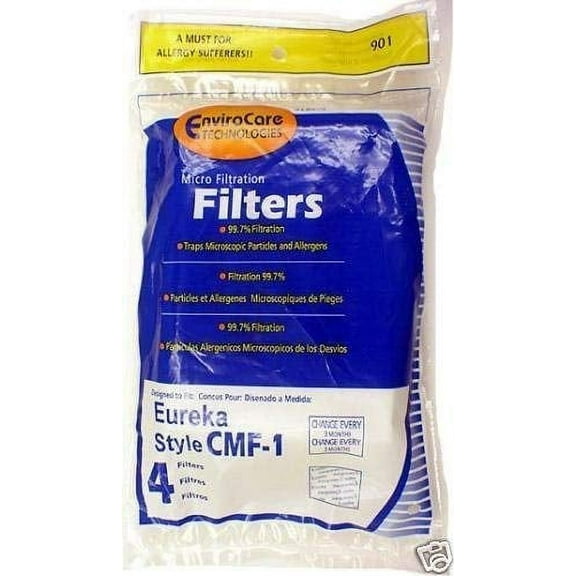 8 CMF-1 MICRO FILTERS DESIGNED TO FIT EUREKA VACUUMS