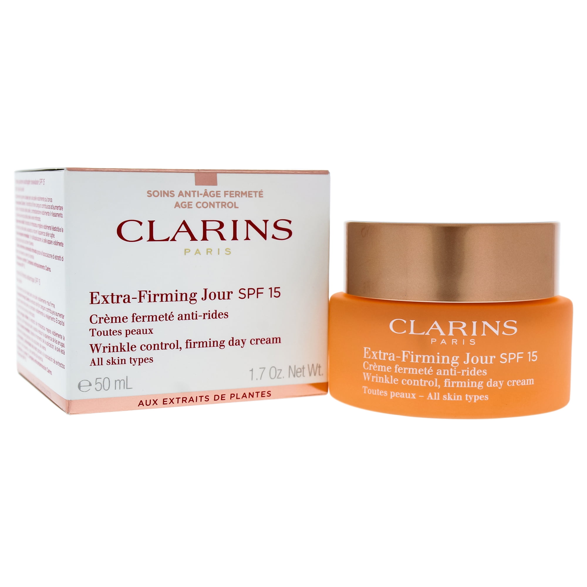 Extra Firming Cream SPF 15 by Clarins for Unisex - 1.7 oz Cream - Walmart.com