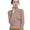 Pink, variant on SGMVNU Womens Turtleneck Long Sleeve Sweater Tops Casual Soft Knit Fit Lightweight Basic Pullover 2025 Fall Work Outfits(Khaki, XL)