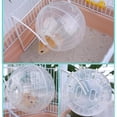 thumbnail image 3 of Bola para Plástico Yuyangstore Rueda para correr Hamster Transparente, 3 of 8