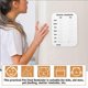 thumbnail image 3 of Pet Feeding Reminder Plastic Dog Cat Food Feeding Reminder Portable Dog Feed Chart Supply, 3 of 4