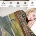 thumbnail image 3 of Fenyluxe American Scene Painting Print Throw Blanket for Bed Couch Car, Soft and Cozy Flannel Blanket for Kids and Adults, All Seasons Gift, 3 Sizes 60x80in, 3 of 6