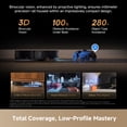 thumbnail image 2 of DREAME X60 Ultra Kit Robot Vacuum and Mop,35000Pa Suction, 100% Detangling,3.13in Ultra-Thin Design, 3.47in Obstacle Clearing, Self Emptying&Refilling, Mop Self-Cleaning, Obstacle Avoidance, Blac, 2 of 12