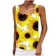 thumbnail image 1 of Camisa sin mangas con cuello cuadrado estampado de moda informal para mujer Fridja  gh1787, 1 of 4
