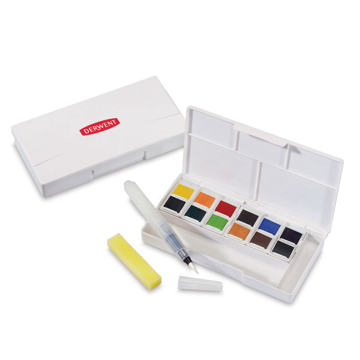 Derwent Inktense Paint Pan Travel SetAssorted Colors