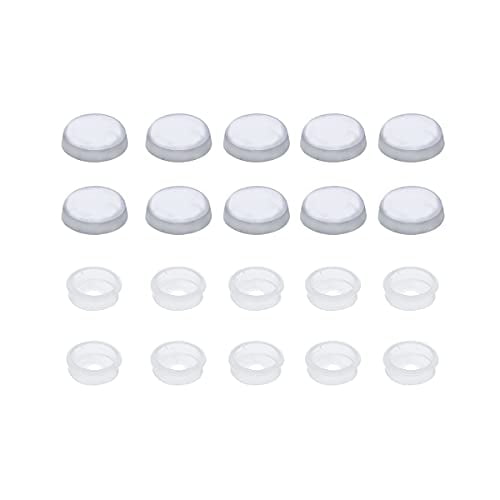 Chrome Snap-On Screw Cover for #10/#12 Screws (10 Pack)