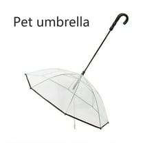 Kiplyki Pet Dog Umbrella With Leash For Small Pet, Fits 20鈥?Back Length Pet