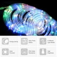 thumbnail image 4 of Labymos 12M/39.4Ft 7.2W 120 LED Solar Powered Energy Rope Light Lawn Lamp Multi-color Combination In, 4 of 8