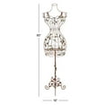 Decmode Dress Form Mannequin Stand, Decorative Wire Mannequin