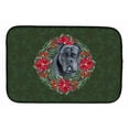 thumbnail image 2 of Carolines Treasures CK1560DDM Cane Corso Poinsetta Wreath Dish Drying Mat, 2 of 4