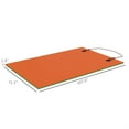 thumbnail image 7 of Demi Bonn 9' x 6' Lily Pad Water Mat for 2 Adults, Floating Pad for Lake Pool Ocean Beach Boating, Orange, 7 of 7