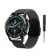 thumbnail image 1 of I9 reloj inteligente Bluetooth llamadas manos libres comercio electrónico corazón caliente TFixol  Milán Acero Negro, 1 of 6