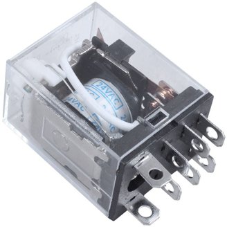JQX-13F LY2 DC 12V Coil 8-Pin DPDT Groene LED Elektromagnetisch Relais