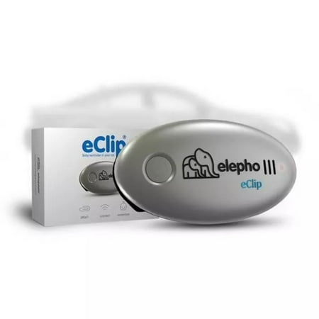 UPC: 0862212000328 | Elepho Silver eClip Baby Reminder Car Seat Alarm Battery Operated
