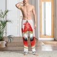 thumbnail image 4 of KLL Mens Pajama Pants for Men,Mens Lounge Pants,Funny Gifts for Men,Men's Pajama Bottoms-Watermelon Gnome, 4 of 5