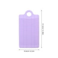 thumbnail image 2 of SOPOTUTU Tabla De Manual De Plástico Morado Portátil Con Antideslizante Para Y Artículos Del Hogar, 2 of 7