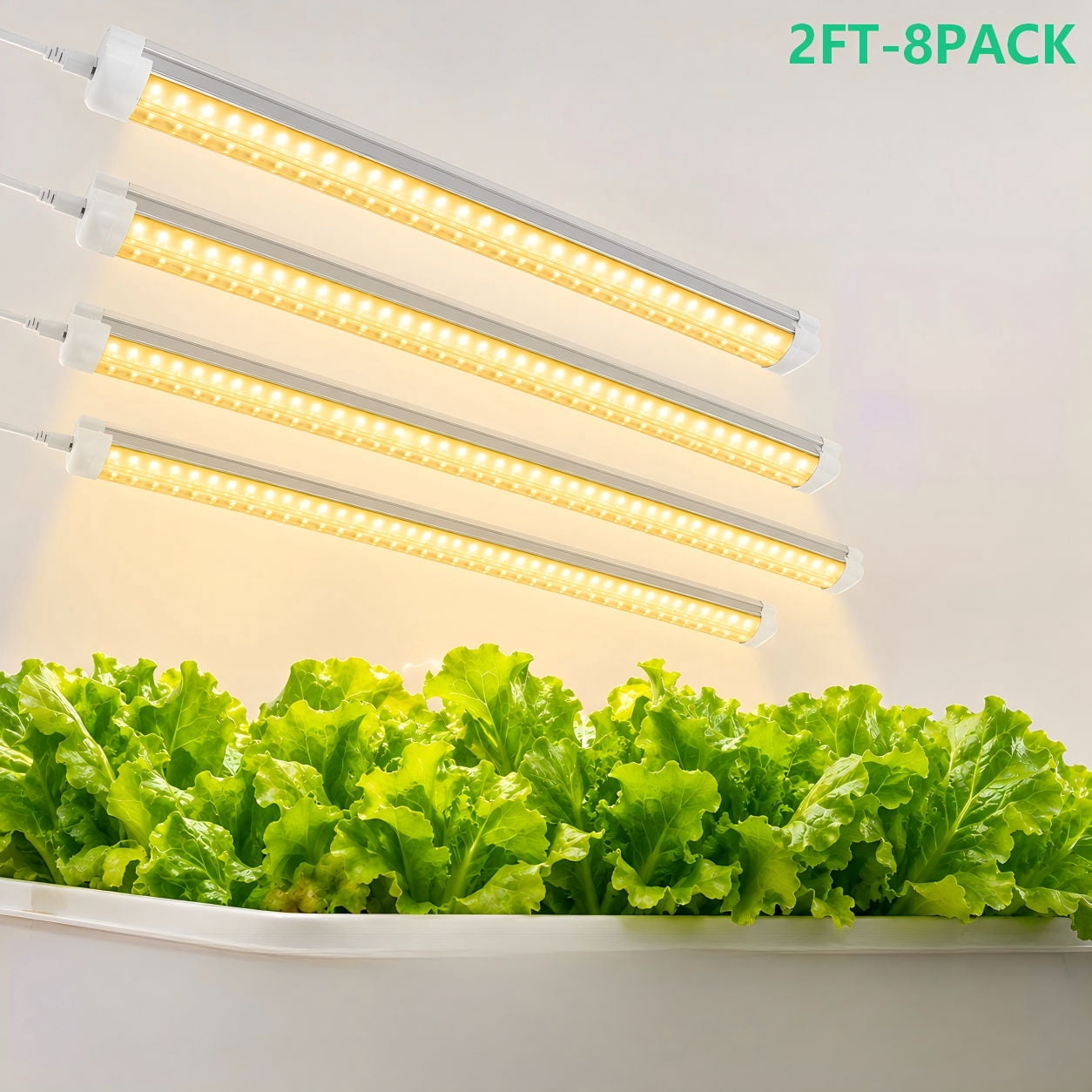 Honeywell 50-Watt Full Spectrum LED Grow Light (Set of 2) 5000