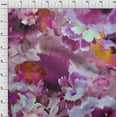 thumbnail image 4 of oneOone Polyester Spandex Purple Fabric Abstract-Blurred Floral Pattern Quilting Supplies Print Sewing Fabric By The Yard 56 Inch Wide, 4 of 4