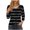 Black, variant on Women Fall Clothes Trendy Fall Tops Vacation 3/4 Sleeve Shirts Oversized Pack 2025 Pullover Sweaters Winter Clothes