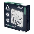 thumbnail image 5 of Arctic ACFAN00317A P14 Pro PST 140 mm PWM Fan w/ Y-Cable Splitter, 400-2500 RPM,Fluid Dynamic Bearing, 4-Pin - White, 5 of 5