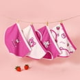 thumbnail image 3 of URMAGIC Toddler Girl Cute Cartoon Print Panties Cotton Soft Underwear Kids Light And Breathable Briefs|pack of 4, 3 of 11