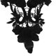 thumbnail image 4 of Embroidered Neckline Collar Flower Trimming Embellishment Applique Black Hugo Bordado Collar Escotado, 4 of 10