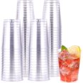 thumbnail image 1 of Paquete de 100 vasos desechables pequeños transparentes de 5 oz, vasos de plástico transparente, vasos de chupito de plástico desechables para fiestas, vasos de cóctel de plástico, vasos de boda, perf, 1 of 4