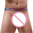 thumbnail image 4 of TIHLMK Men's Solid Color Low Waist Briefs Underpants, 4 of 8