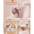 thumbnail image 4 of Árbol para Gatos Feandrea Jelly Rosa UPCT165P01 168 cm con 13 Postes, 4 of 8