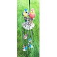 thumbnail image 2 of Red and Blue Scarlet Macaw Parrots Couple Resonant Relaxing Wind Chime Patio, 2 of 4