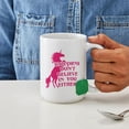 thumbnail image 4 of CafePress - Unicorns Don't Believe In - 15 oz Ceramic Large White Novelty Mug, 4 of 6