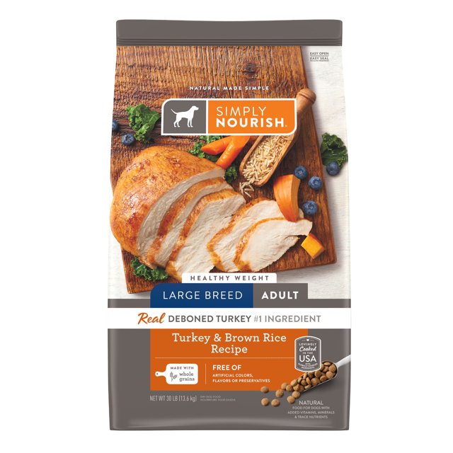 Original Weight Management Large Breed Adult Dry Dog Food - Turkey & Brown Rice
