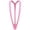 Pink, variant on Men's Leotard Bodysuit Thong Hanging Neck Integrated Jumpsuit Underwear for Daily Wear