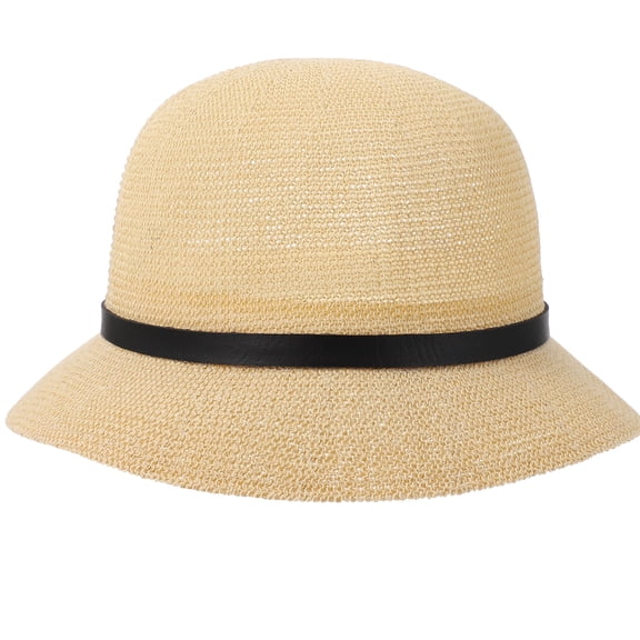 MERRYHAPY Beige Straw Hat Durable Handmade Breathable Outdoor Sun Protection