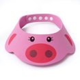 thumbnail image 1 of Adjustable Visor Hat for Baby Bath Shampoo Protection-pink-, 1 of 4