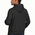 thumbnail image 3 of DDAPJ pyju Zip Up Hoodies for Men Dialysis Sweatshirts with Arm Zipper Full-Zip Hemodialysis Sweatshirt Jacket with Pockets Black S, 3 of 4