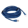 thumbnail image 2 of Addon ADD-20FCAT6A-BE-10PK 10-pieces Of 20ft Blue Cat 6a Pvc Ethernet Cables Snagless Bubble Boot Rj-45 M/m, 2 of 4