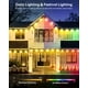 thumbnail image 2 of Paquete de luces exteriores permanentes de 15 m, LED RGB+IC inteligente IP67, 2 of 6