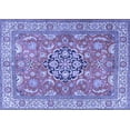 thumbnail image 1 of Ahgly Company Indoor Rectangle Persian Blue Traditional Area Rugs, 7' x 9', 1 of 4